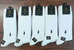 ​【新品】メンズ ソックス 10足組 27〜29cm ホワイト 白 靴下