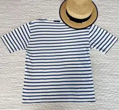 SAINT JAMES ピリアック白/コバルトブルーT3