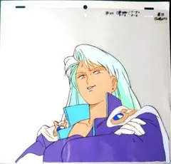 重戦機エルガイム セル画 オルドナ・ポセイダル ミアン 永野護 - メルカリ