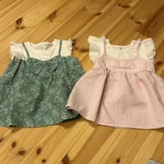 キッズ服 120cm 130cm半袖シャツ2点セット