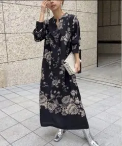 【AMERI】REHEMA KEY NECK DRESS