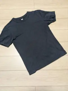 ユニクロ　U　Tシャツ　ブラック　M　美中古　②