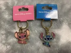 東京ディズニーリゾート スティッチ キーホルダー 2個セット