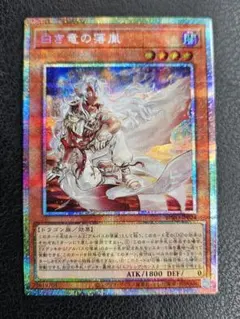 遊戯王 白き竜の落胤 プリズマティックシークレットレア - メルカリ