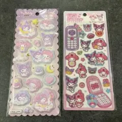 もちもち　マシュマロシール　平成ハッピーフォン　クロミ　マイメロ　2点セット