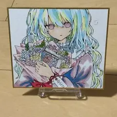 手描きイラスト アナログイラスト オリジナル 獣人 桜 水彩画 原画