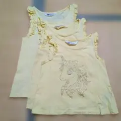 H&M ユニコーン ノースリーブ 3枚