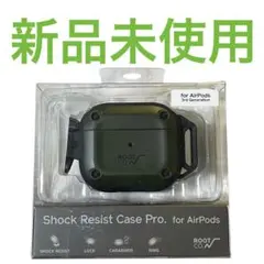 新品未使用 ROOT CO. AirPods用ケース 第3世代対応 カーキ