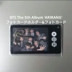 BTS ARIRANG Weverse 特典 フォト カードホルダー