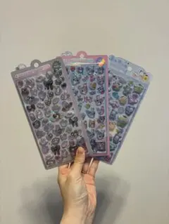 m*6様 ボンボドロップ・うるちゅるシール　3枚セット