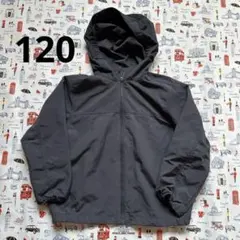 M*様 UNIQLO フード付きパーカー 120 ダークグレー