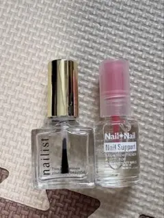 【美品、おまけ付き】NAIL NAIL他ベースコート トップコート 2本セットのサムネイル