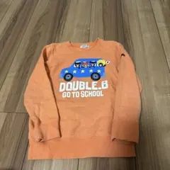 MIKI HOUSE DOUBLE.B トレーナー 110 オレンジ