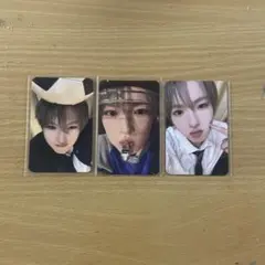 NCT WISH nctwish サクヤ トレカ 3枚セット