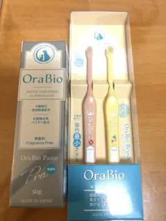 OraBio デンタルケアセット 歯磨き粉 歯ブラシ 犬猫用のサムネイル