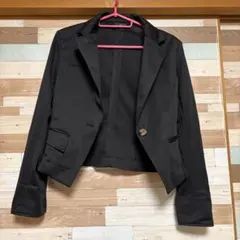 黒 テーラードジャケット サイズフリー(小さめ)