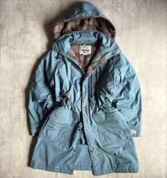 【70s woolrich】マウンテンパーカー　裏地チェック　usa製　白タグ