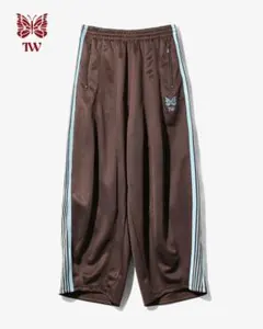 H.D. TRACK PANT POLY SMOOTH TW 2サイズ ブラウン