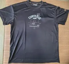 CONVERSE バスケットボール Tシャツ(ブラック)L寸のサムネイル