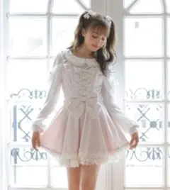 LIZLISA トリプルリボンフリルセットアップ