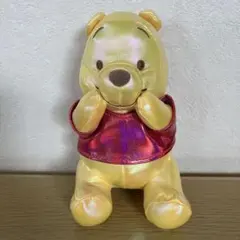くまのプーさん ぬいぐるみ マスコット 光沢素材