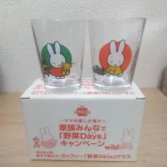 非売品 ミッフィー グラス 景品 2個セット