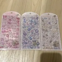 [正規品]BONBON DROP ホログラムシール 3シートセット