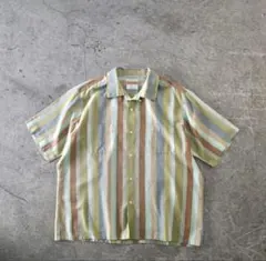 新品 SOFTHYPHEN RIBBED COLLAR リブ ストライプ シャツ - メルカリ