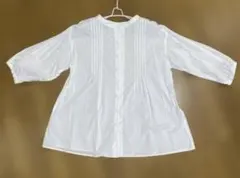 美品・ユナイテッドアローズ　A DAY IN THE LIFE ５部袖　ブラウス