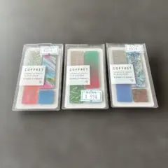 COFFRET COSMETIC MOTIF FILM STICKER 3点
