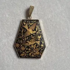 スペイン　ダマスキナード　ビンテージペンダントトップ