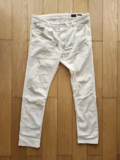 【ご購入者様専用】再出品　DIESEL KROOLEY ホワイトジョグジーンズ