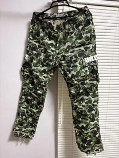A BATHING APE x UNDEFEATED カーゴパンツ