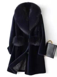 ムートンロングコート