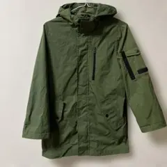 ZARA KIDS カーキ フード付きナイロンジャケット 140cmのサムネイル