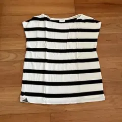 URBAN RESEARCH DOORS ストライプ ノースリーブTシャツ