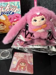 正規品 ワクク wakuku fox&bunny Cute Bunny ピンク