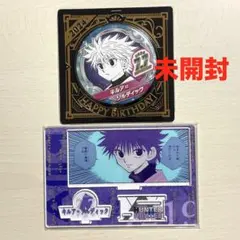 ハンターハンター キルア バースデイ 缶バッジ 名場面ジオラマ