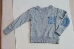 OCEAN & GROUND グレー セーター サイズ100