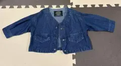BREEZE デニムジャケット サイズ90