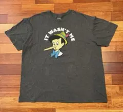 Disney Pinocchio Tシャツ 3XL グレーのサムネイル