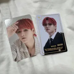 TREASURE ヨシ シーグリ パイロットトレカ2枚