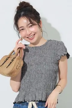 コカ　coca　シャーリング半袖トップスのサムネイル