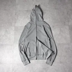 00s archive y2k ダブル ジップアップパーカー ワッフル グランジ