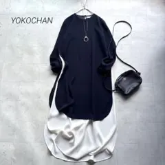 タグ付き✨ ヨーコチャン ロングスリーブバックティアードドレス
