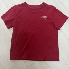 one after another NICE CLAUP ロゴ刺繍 Tシャツのサムネイル