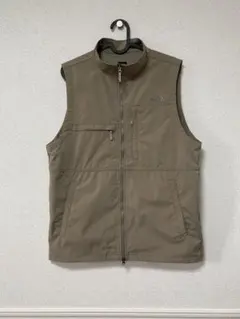 The North Face ベージュ ジップアップベスト