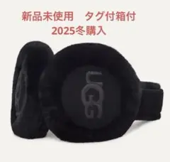 新品未使用タグ付UGGイヤーマフ黒