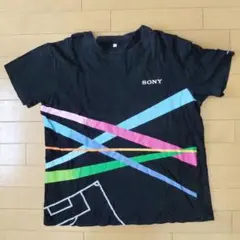 南アフリカW杯　SONY Tシャツ ブラック L