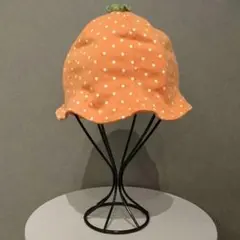 Bit's ビッツ オレンジ みかん ハット 44㎝のサムネイル